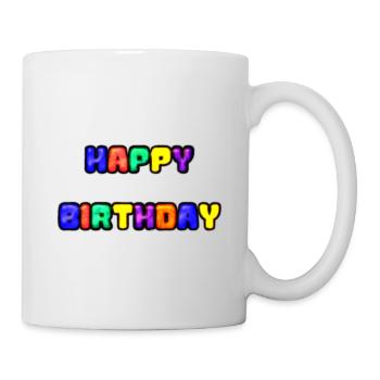 ALLES GUTE ZUM GEBURTSTAG. ALLES GUTE ZUM GEBURTSTAG. JAHRESTAG. - Tasse - Weiß - Rechts