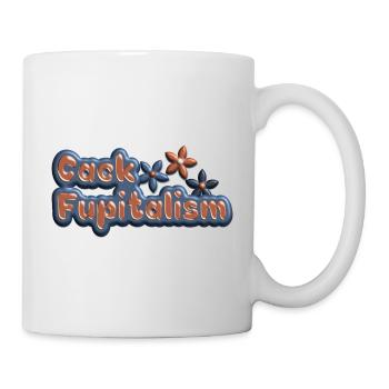 Fupitalisme de Cack - Mug blanc - blanc - Droite