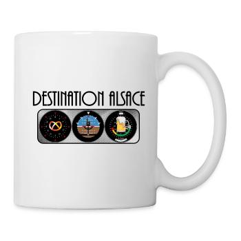 Destination Alsace BCB #tshirtalsace - Mug - white - Right