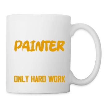 Painter - No Rich Parents Profession Job - Tasse - Weiß - Rechts