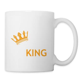 Trading de crypto-monnaies Bitcoin - Mug blanc - blanc - Droite