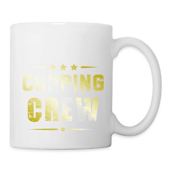 Équipe de camping - Mug blanc - blanc - Droite