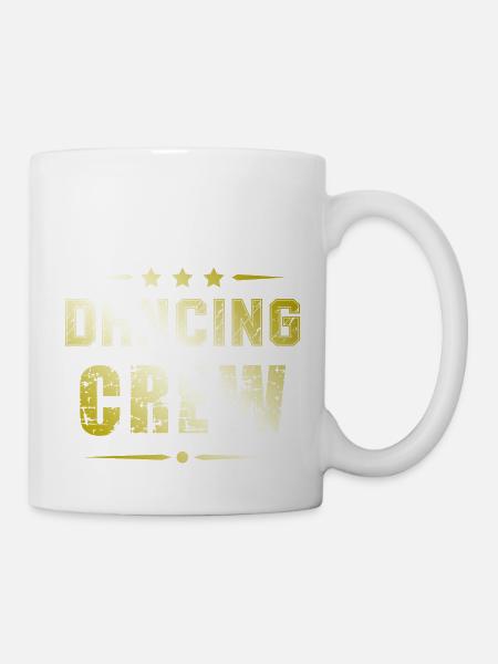Dancing Crew - Tasse - Weiß