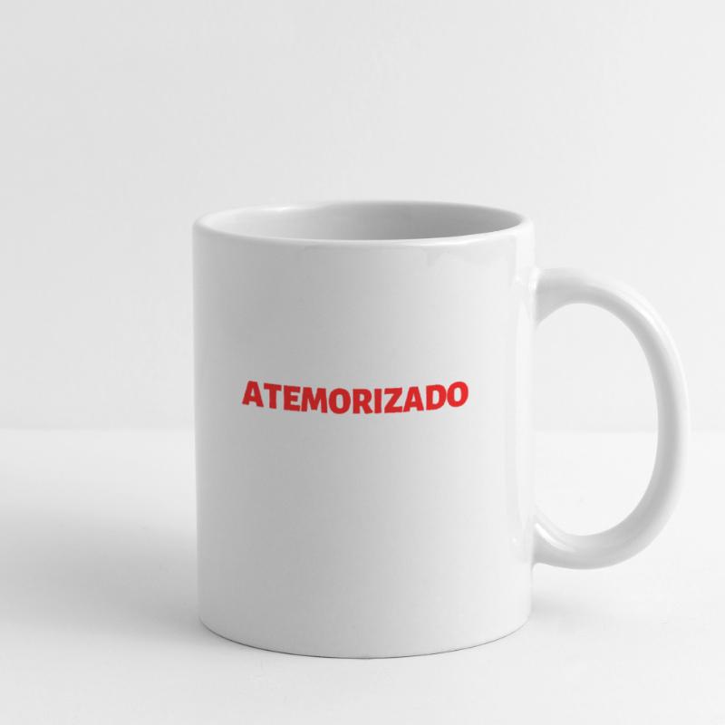besorgt, ängstlich Spanisch Sprache Tasse