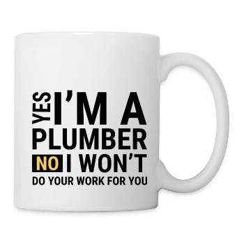 Artisan bricoleur Artisan Artisan Outil Construction - Mug blanc - blanc - Droite