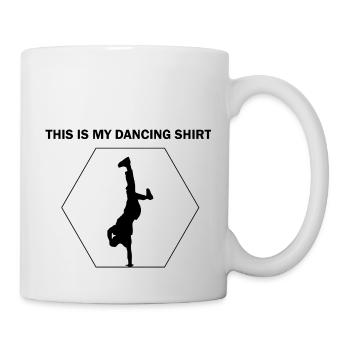 Dancing Dance Music - Mug - white - Right