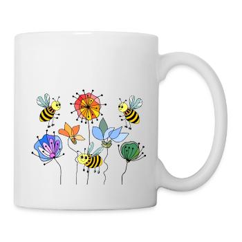 Bees - Mug - white - Right