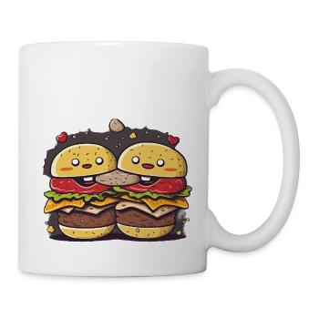 Burger Kekse Trio - Tasse - Weiß - Rechts