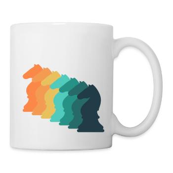 Vintage Game Chess - Mug - white - Right
