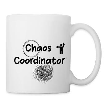 Coordinateur du chaos - Mug blanc - blanc - Droite