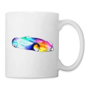 Sportauto - Tasse - Weiß - Rechts