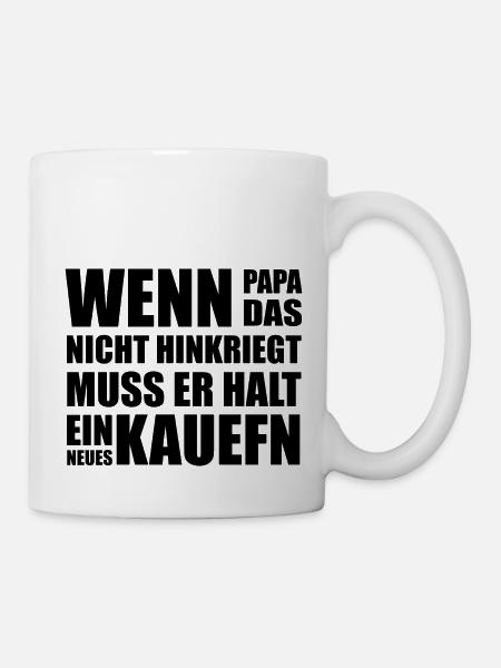 Handwerker Handyman Handwerk Werkzeug Baustelle - Tasse - Weiß