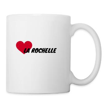 I love La Rochelle - Mug blanc - blanc - Droite