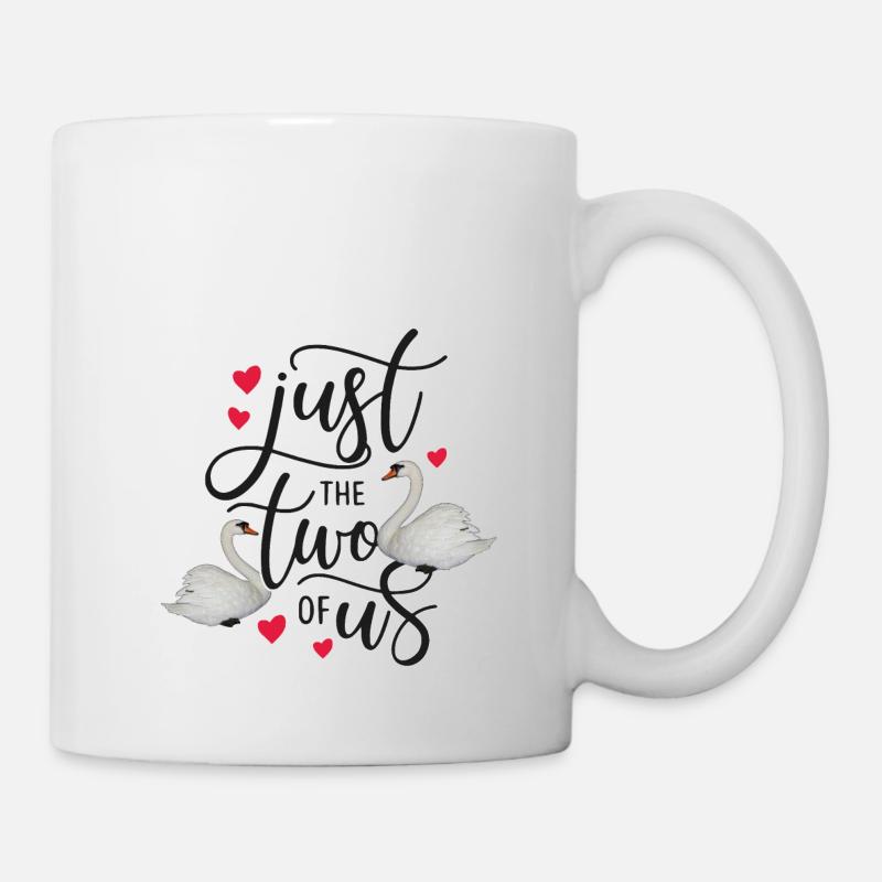 JUST SWAN - Mug - white