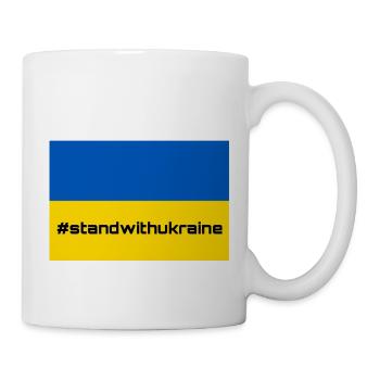 Stand with Ukraine! - Mug - white - Right