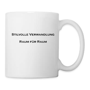 Stilvolle Verwandlung Raum für Raum - Tasse - Weiß - Rechts