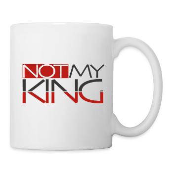 NotMyKing - Mug blanc - blanc - Droite