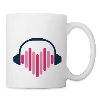 MUSIK - Tasse - Weiß - Rechts