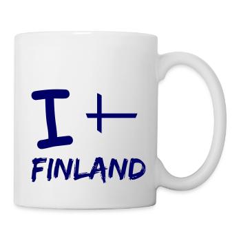 I love Finland - Mug - white - Right