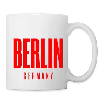 Berlin, Allemagne, Anglais - Mug blanc - blanc - Droite