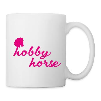 Hobby Horse logo - Tasse - Weiß - Rechts