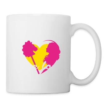 Hobby Horse true love - Tasse - Weiß - Rechts