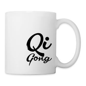 Dragon de Qigong - Mug blanc - blanc - Droite