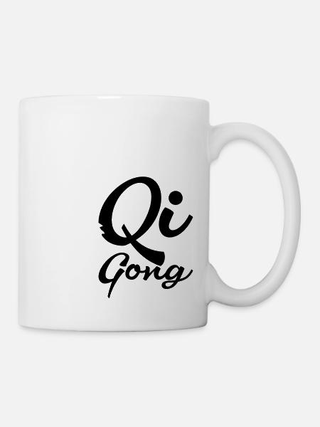 Qigong dragon - Mug - white