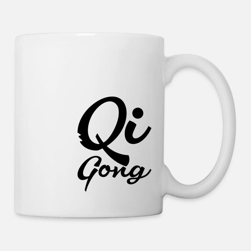 Dragon de Qigong - Mug blanc - blanc