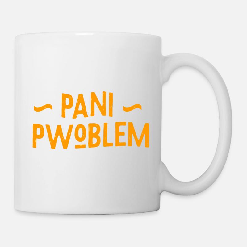 Pani pwoblem langue créole - Mug blanc - blanc