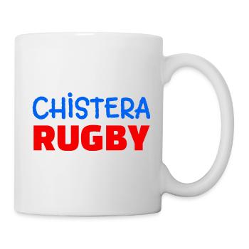 Rugby sport chistera - Mug - white - Right