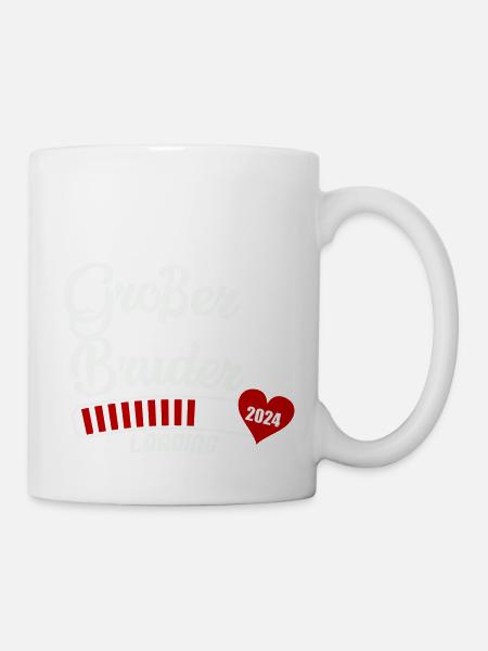 großer bruder loading 2024 - Tasse - Weiß