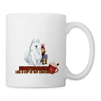 Samo Heartwarming Like Hot Chocolate - Mug - white - Right