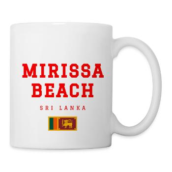 Mirissa Beach Sri Lanka - Mug - white - Right