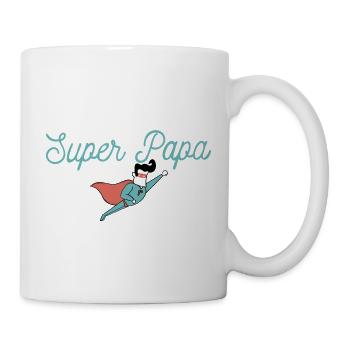 SUPER DADA - Tasse - Weiß - Rechts