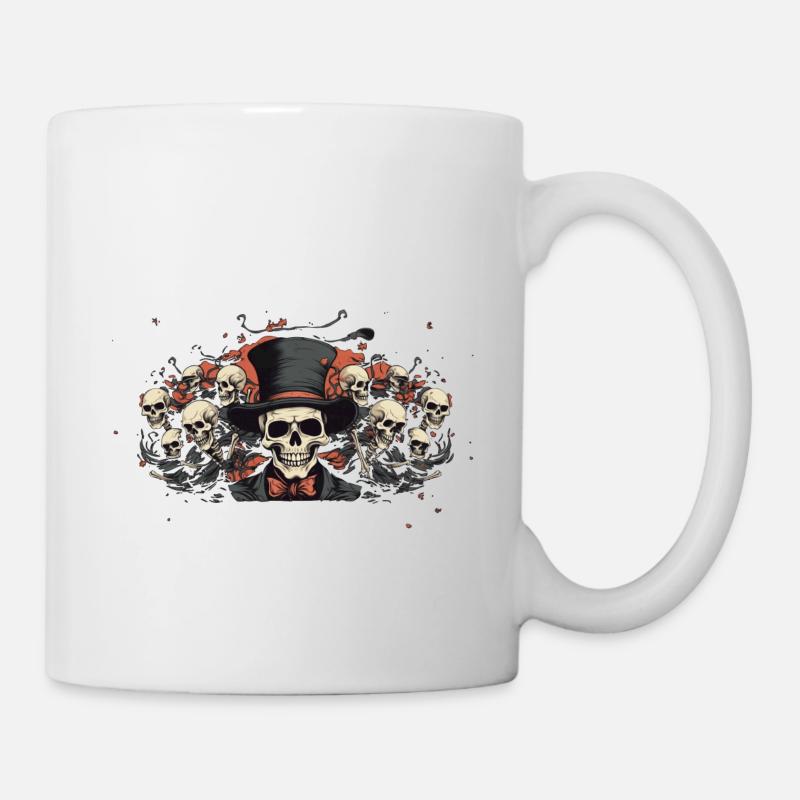 Squelettes - Mug blanc - blanc