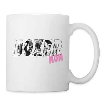 Boxer Dog Mom - German Boxer Hundeutti - Mug - white - Right