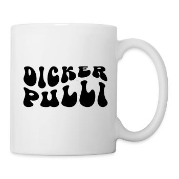 Dicker Pulli - Tasse - Weiß - Rechts
