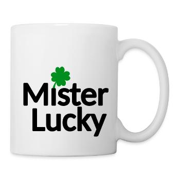Lucky Mr. - Mug - white - Right