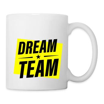 Dream Team - Tasse - Weiß - Rechts