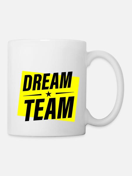 Dream Team - Tasse - Weiß