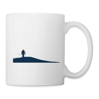 Ski Freerider Aventure Ski Freerider - Mug blanc - blanc - Droite