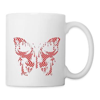 Tattoo Butterfly Nature Butterflies Cute Summer Cocoon - Mug - white - Right