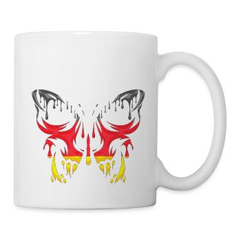 Allemagne Pays Drapeau États officiels Continent - Mug blanc - blanc - Droite