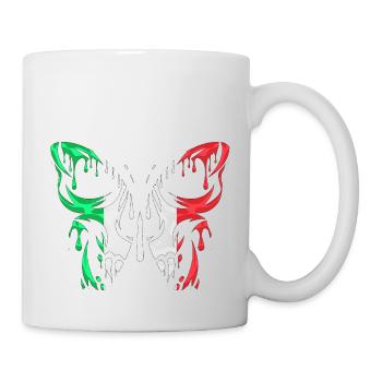 Italie Pays Drapeau États officiels Continent - Mug blanc - blanc - Droite