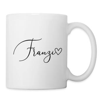 Franzi Surname First Name Girl - Mug - white - Right