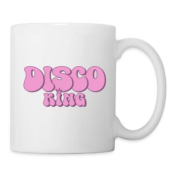 Disco King 70er Jahre Party groovy 70s Discoking - Mug - white - Right