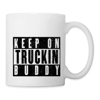 "Keep On Truckin" Design - Perfect Gift - Mug - white - Right