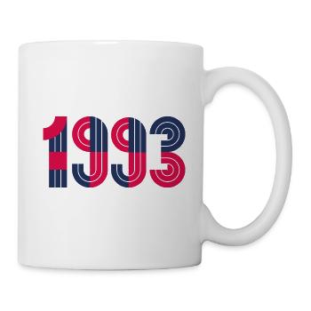 Millésime 1993 - Mug blanc - blanc - Droite