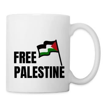 Befreit Palästina - Tasse - Weiß - Rechts